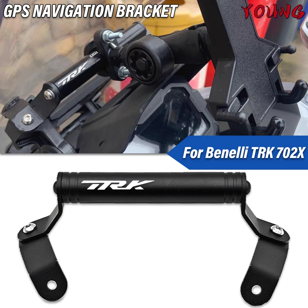 

For Benelli TRK 702 702X TRK702X TRK702 2023 2022 Motorcycle Accessories Anti Vibration Bracket Phone GPS Navigation Bracket