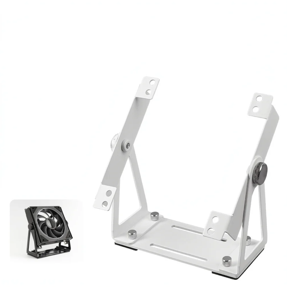 Adjustable PC Cooling Fan Rack Desktop Stand For 12CM 14CM Radiator Cooler Mount Holder Flexible 360 Degree Rotation