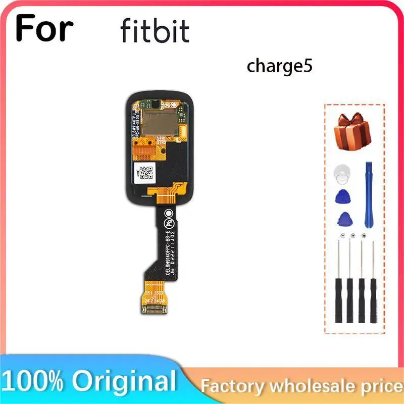 For Fitbit Charge 5 Smart Tracker LCD Screen + Touch for Fitbit Charge 5 AMOLED LCD Screen