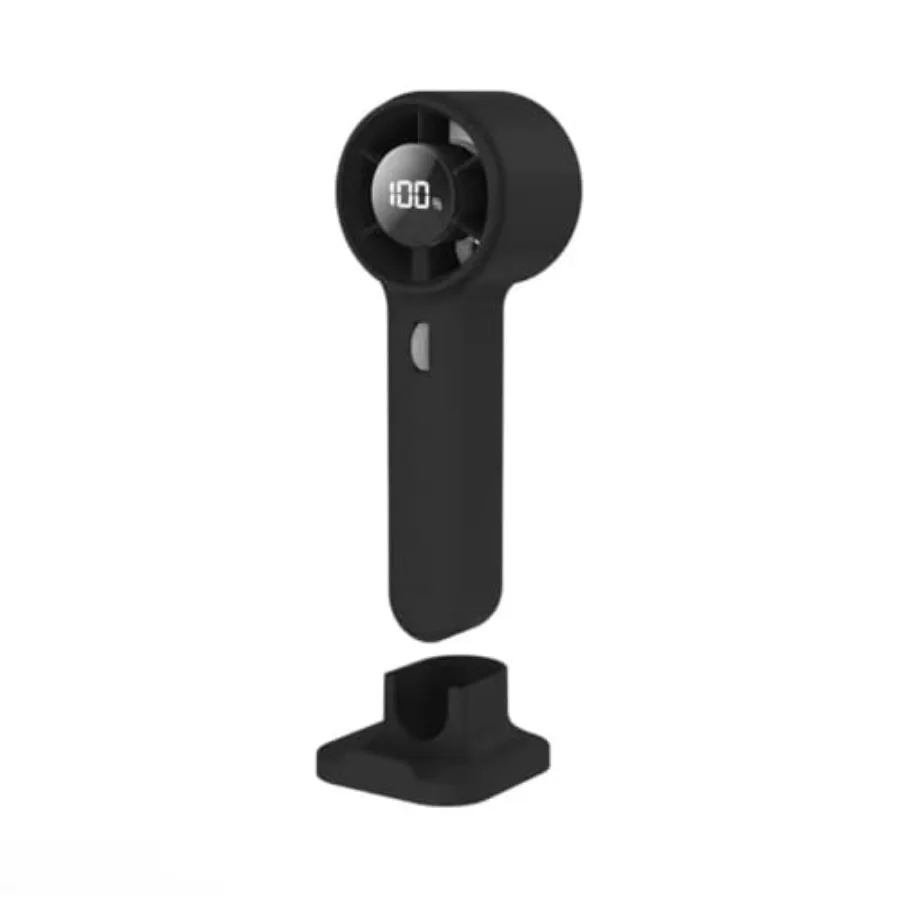Portable Handheld Fan, Rechargaeble Mini Turbo Fan with 100 Speed Levels, Levels, USB Personal Cooling Fan for Travel, Outdoor,