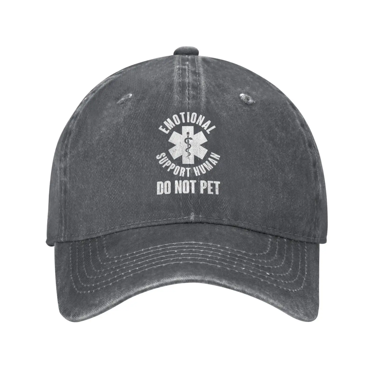 Funny Emotional Support Human Baseball Cap for Women Fashion Sun Hats Trucker Hat Sun Cap Sports Sunhat For Daily Outdoor Travel