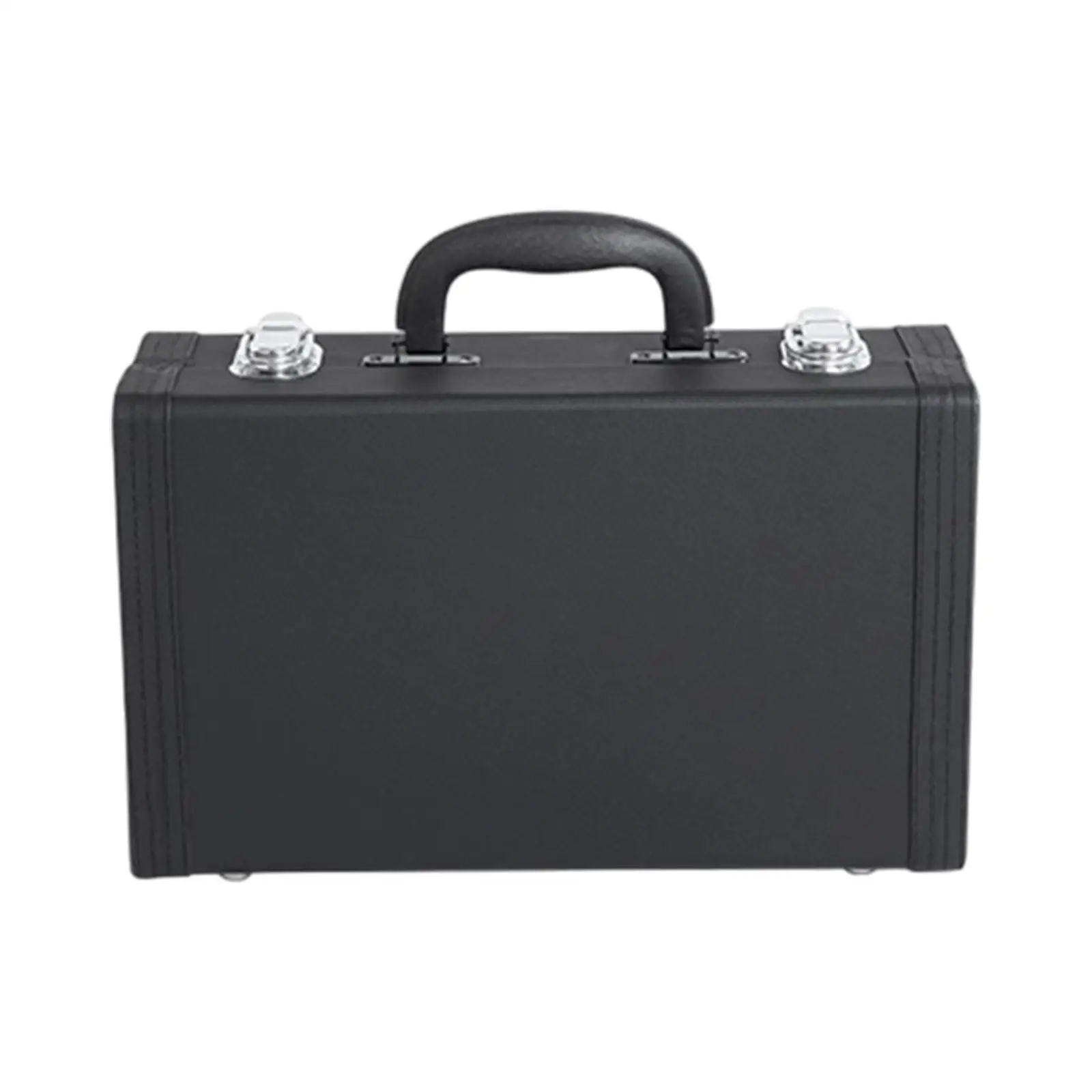 

Clarinet Carrying Case Premium PU Leather Velvet Lining Protective Storage Box for Bb Clarinet Music Band Performance