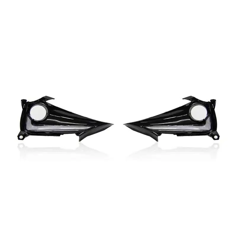OVOVS For Toyota Corolla GR Sport Hatchback 2019-2023 12V LED DRL Daytime Running Light Turn Signal Front Fog Lamp
