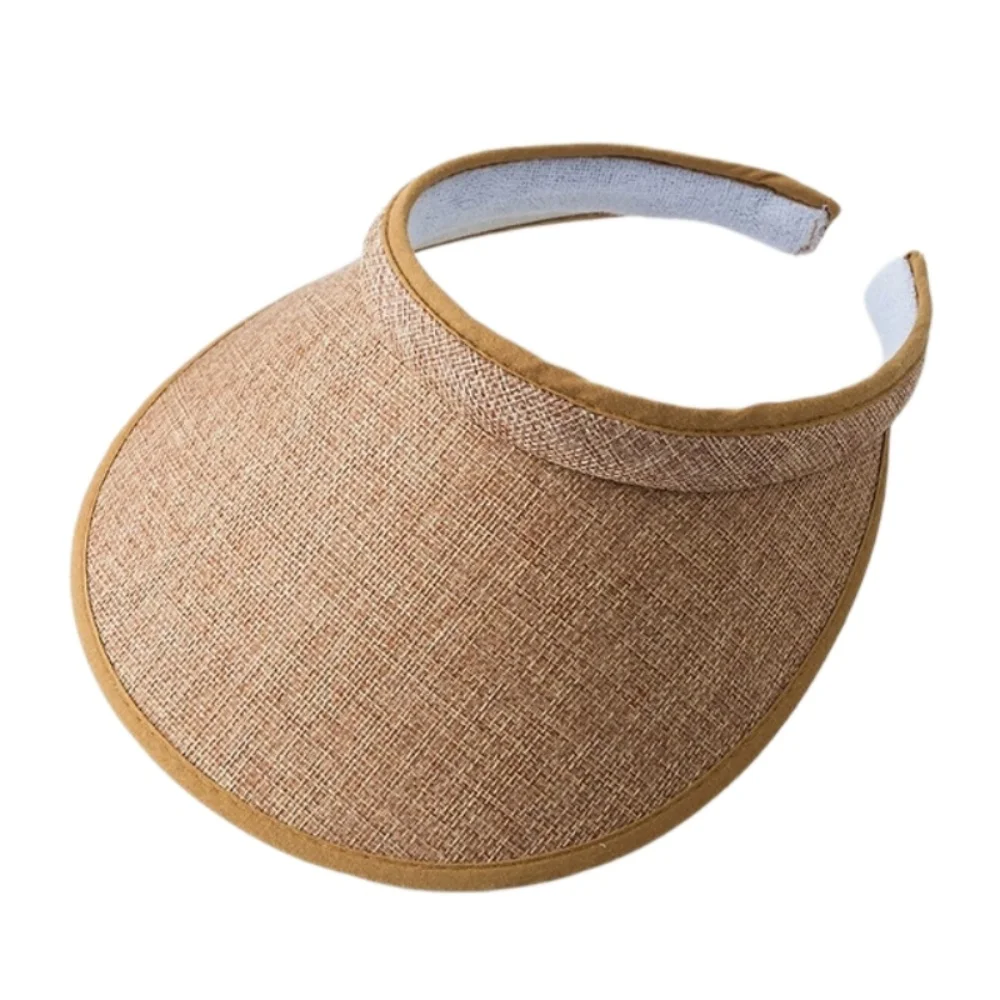 Tragbarer Clip-On Sonnenhut für Damen, Modischer Faltbarer Sommer-Strandhut, UV-Schutz für Outdoor-Reisen – Detail 5