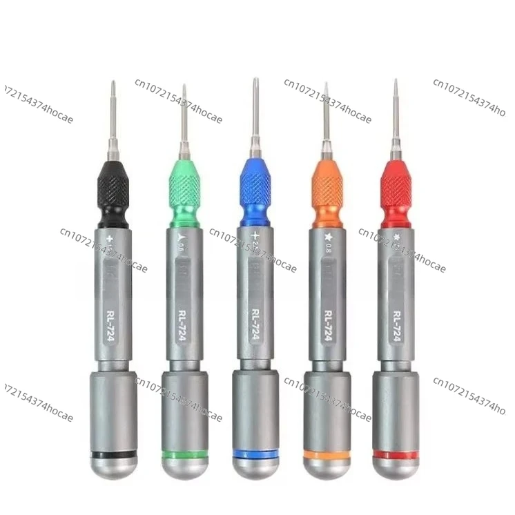 

RL-724A Набор отверток 5-в-1, высокоточная динамометрическая отвертка, сверхтвердые стальные сверла S2, противоскользящая конструкция