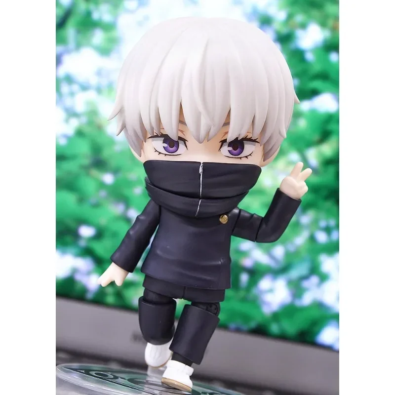 GSC, GoodSmile Original Auténtico Clay Man #   2205 Spell Battle: Gojo Satoru Anime muñeca móvil modelo exquisito juguete para regalo hecho a mano