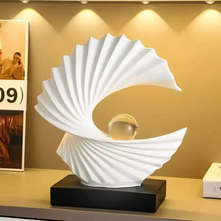 Wealth Rolling In TV Wine Cabinet Ornaments, High-grade Decorations for Living Room & Office Desktop