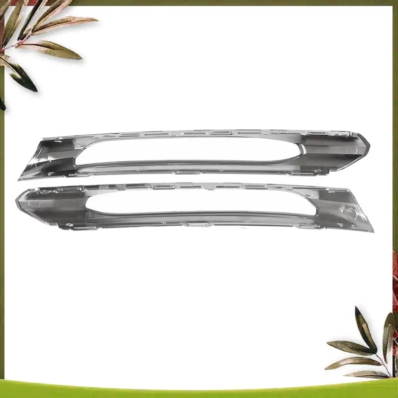 

Portable L+R Front Bumper Fog Lamp Chrome Cover Parts 2128852174 2128852274 For Mercedes-Benz W212 AMG 2010-2013 Day Running Lig