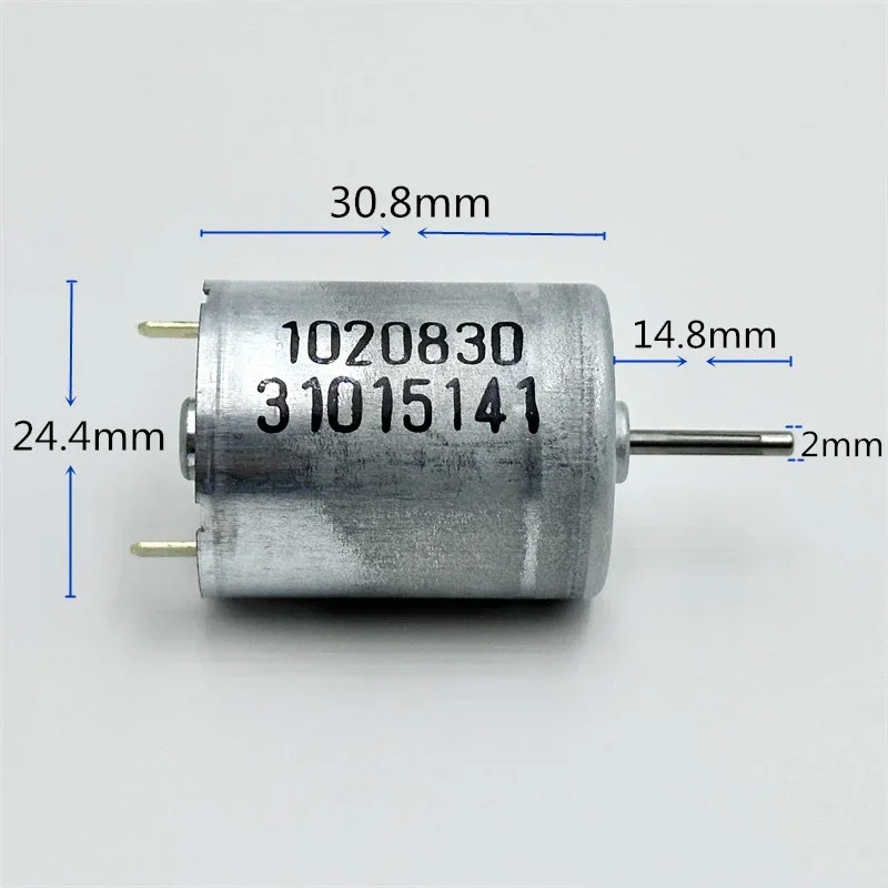 JOHNSON 1020830 31015141 RF-370CB Metal Brush Motor DC 12V 14.4V 18V 24V 5350RPM High Speed Low Noise Long Life for Toy Car Boat