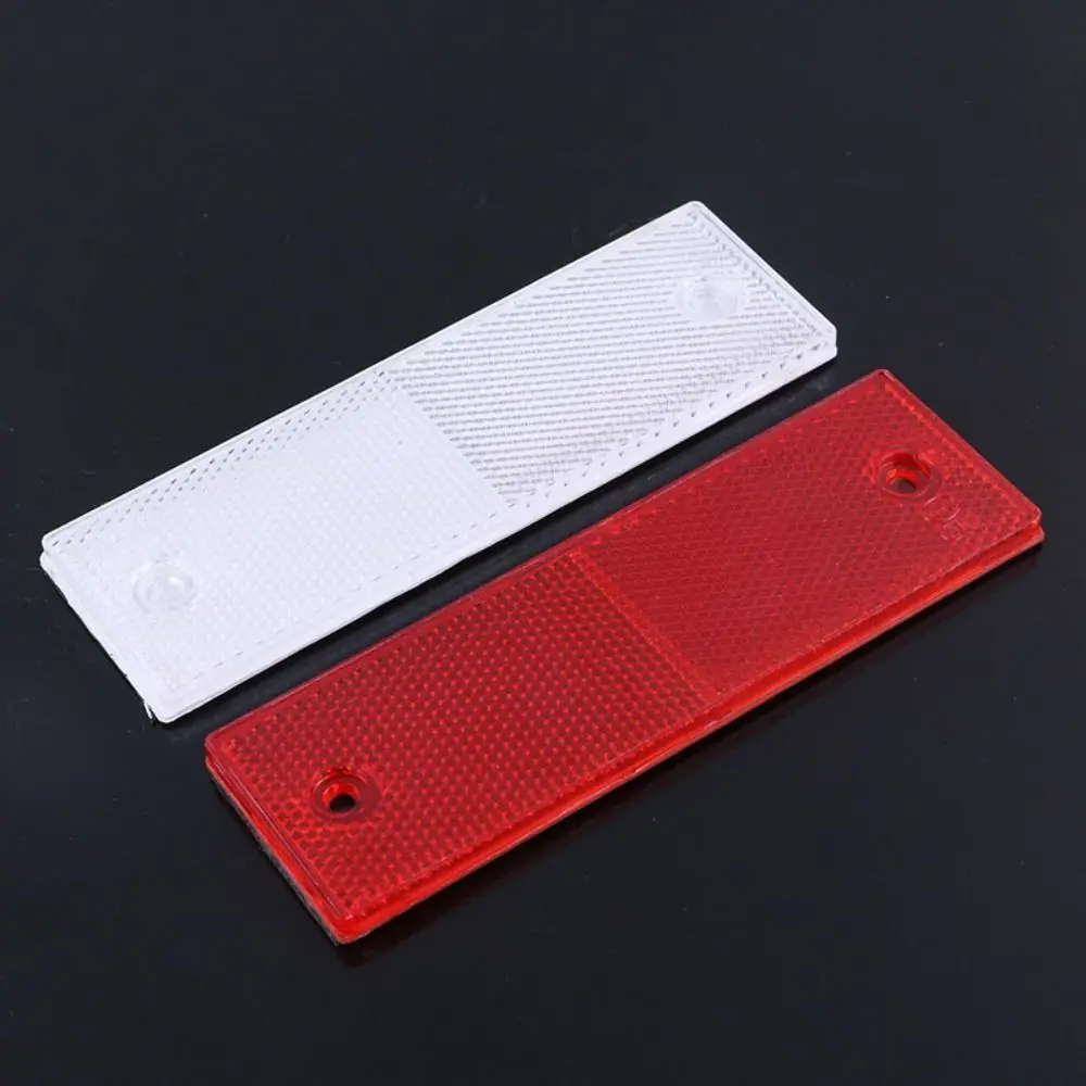 15CM Triangle Warning Reflector New Reflective Sign Board 2 Styles Rear Light Warning Strip Reflector Sticker Outdoor Safety
