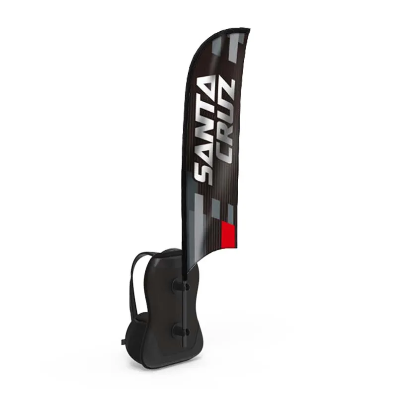 Advertising Custom Teardrop Backpack Flag, Promotion Walking Feather Banner, Lightweight Fiberglass Pole with Bag
