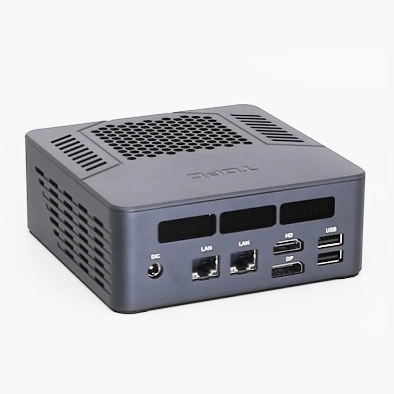 Topton Mini PC Gamer for Ryzen AI 9 HX 370 365 7 PRO 360 USB4 2x2.5G LAN 2xPCIe4 Desktop Gaming Computer for Windows 11