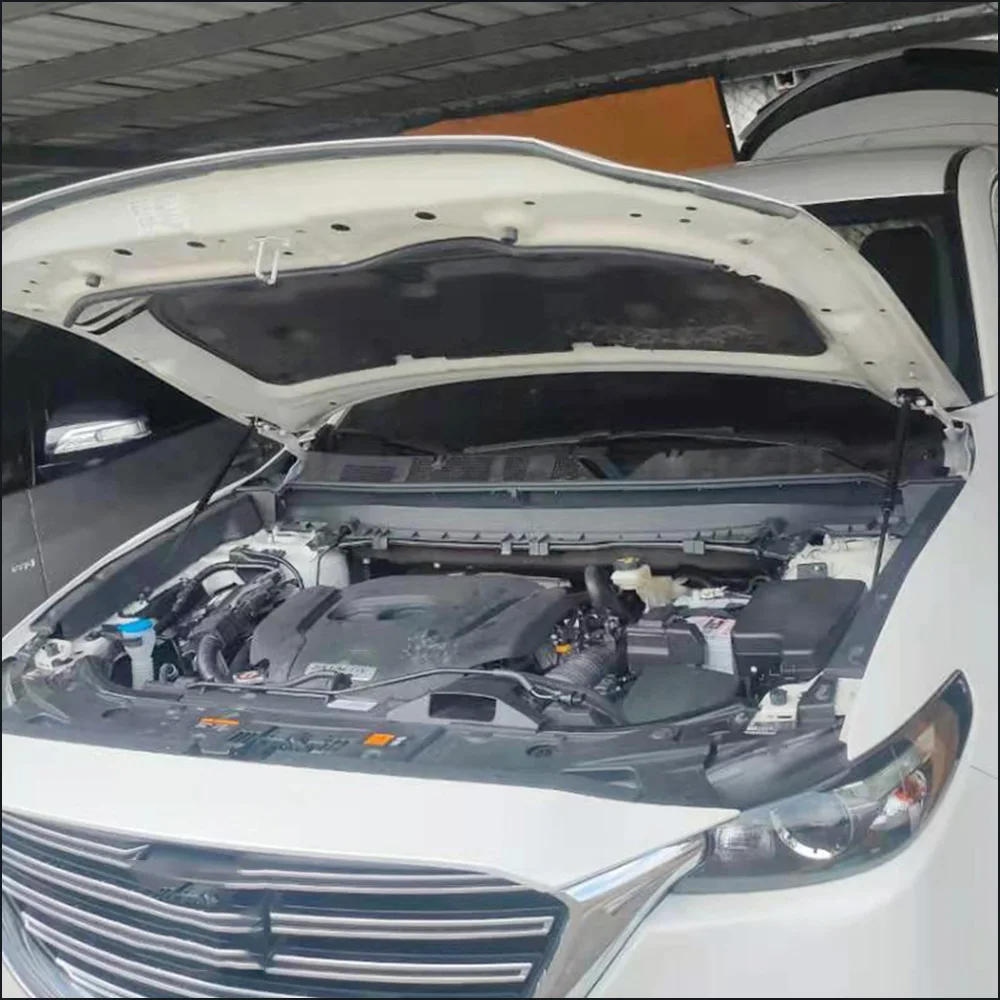 Автомобильные стойки для Mazda CX-9 2016 2017 2018 2019 2020 2021 2022 2023, бампер, капот, гидравлический стержень, Опорный кронштейн, аксессуары