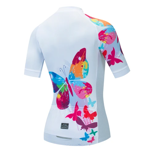 Imagen 2 del producto Ropa de Ciclismo VENDULL 2023, Jersey de Ciclismo para mujer, Tops de carreras de verano, Camiseta de manga corta para bicicleta de montaña, Ropa de Ciclismo Maillot