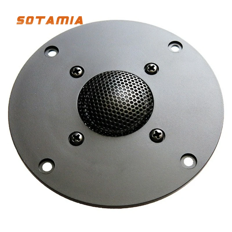 SOTAMIA 1Pcs 4 인치 패널 트위터 8 옴 30W 1.5 인치 실크 필름 25 코어 대형 마그네틱 스틸 트위터 스마트 스피커 전용
