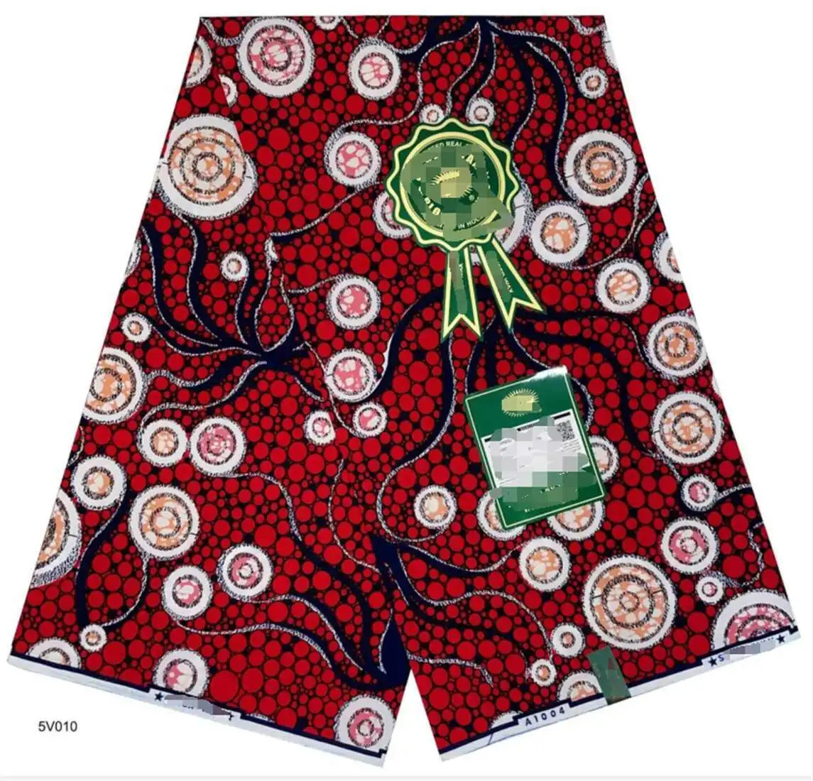 

Latest Design African Veritable Wax Loincloth Fabric 100% Cotton Real Soft Batik Nigeriaan Dutch Style Authentic Original 6Yards