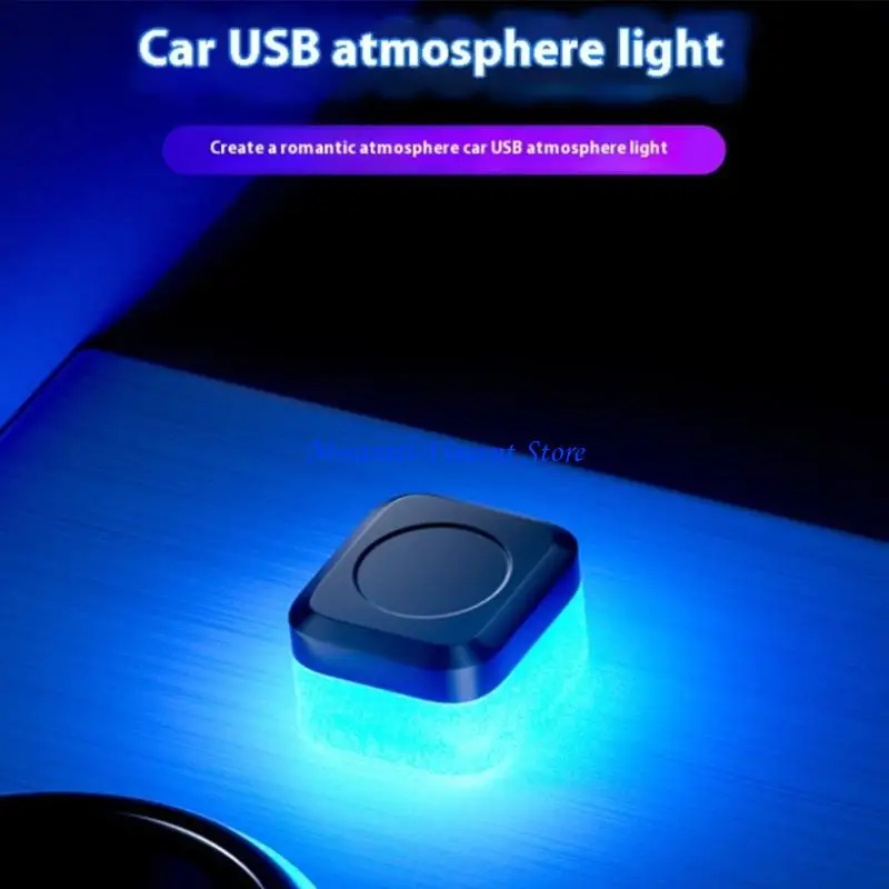 

A70F Energy Saving LED Decorative Light for Vehicles Plug and Play Design Multi Color Flexible Placement