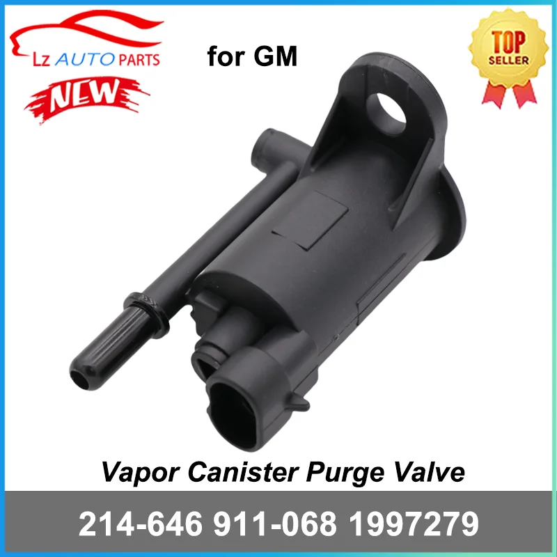 

Vapor Canister Purge Valve Solenoid 214-646 911-068 1997279 for 1999-2004 Buick Chevrolet Cadillac GMC Evaporative Emission