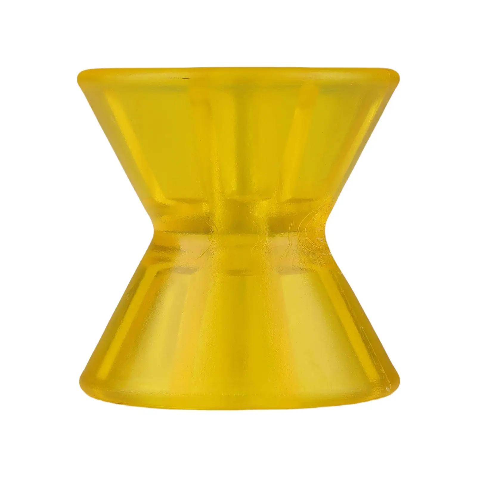 

Durable Yellow PVC Boat Trailer Bow Roller Impact Resistant Marine Accessory for Easy DIY Install