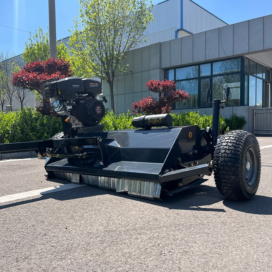 Tracteur de traction pour véhicule tout-terrain à haute productivité couplé au tondeuse à gazon agricole avec composants de boîte de vitesses de moteur de base