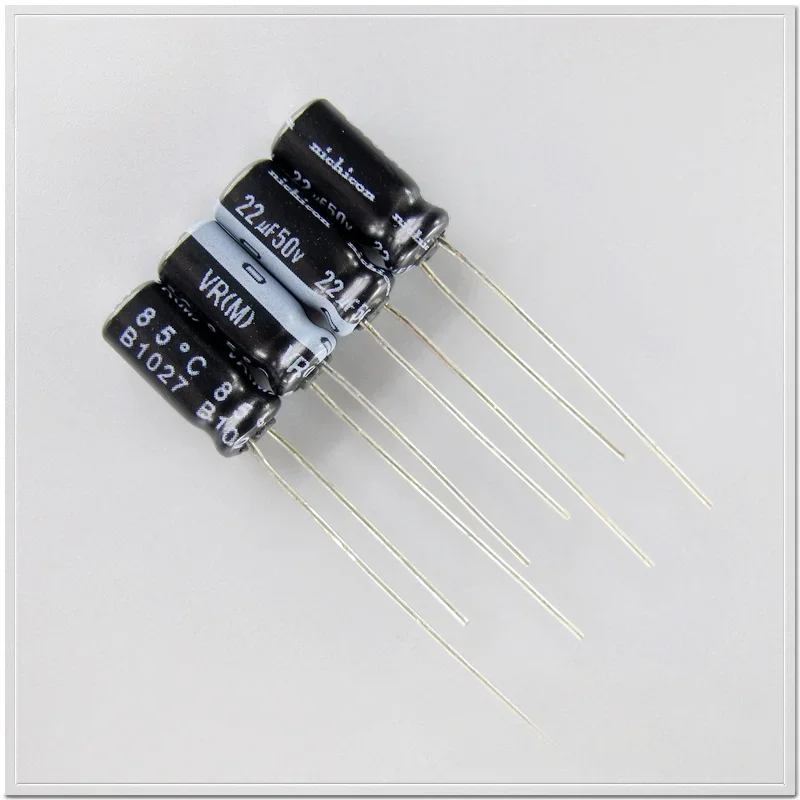 20PCS/100PCS Nichicon VR series 22uF/50V electrolytic capacitor 5X11 foot pitch 2mm 85℃