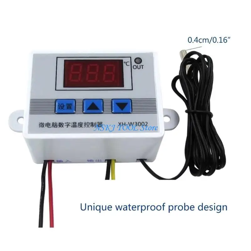 

L8RC 220V 12V 24V Digital Temperature Controller Thermostat Thermoregulator Regulator