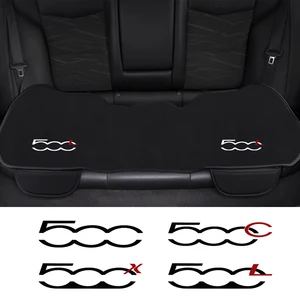 3Pcs Tất cả đặt gối bảo vệ Caping ghế ô tô cho Fiat 500 500c 2012 500x 500L Abarth 695 Công cụ phụ kiện xe không đệm không có đệm 8 Bảo hiểm bán hàng chính 500 Abarth - №7