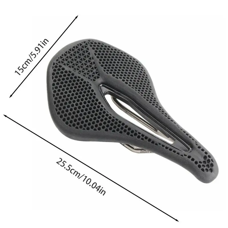 Bike Saddle Comfortable Bike Seat Honeycomb Saddle Ergonomic Seat For Riding Comfort On Road Bike Folding Bike Mountain Bike