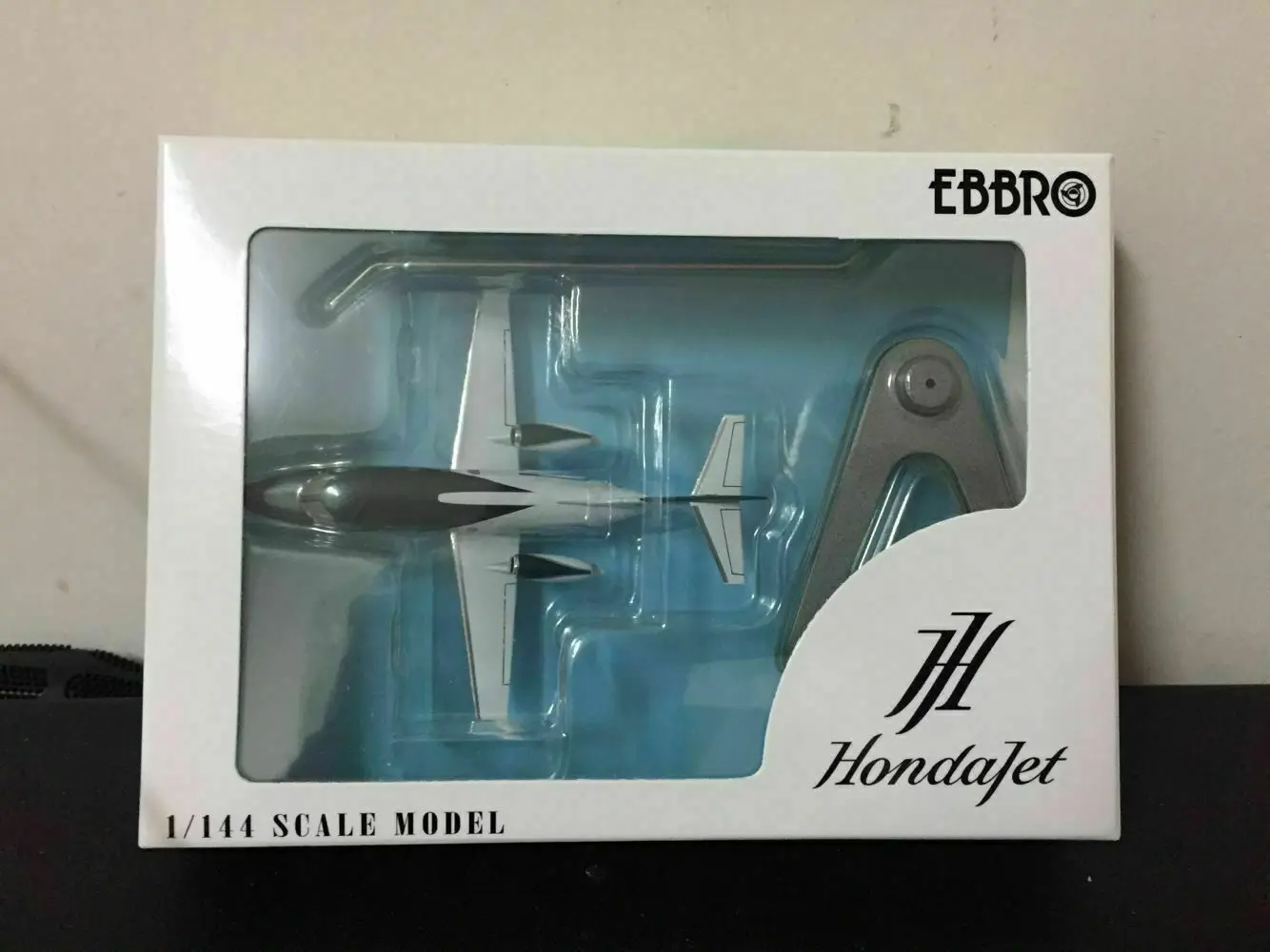 Ebbro 1:144 Scale Full Metal Model Hondajet N420EX Airplane Green/White