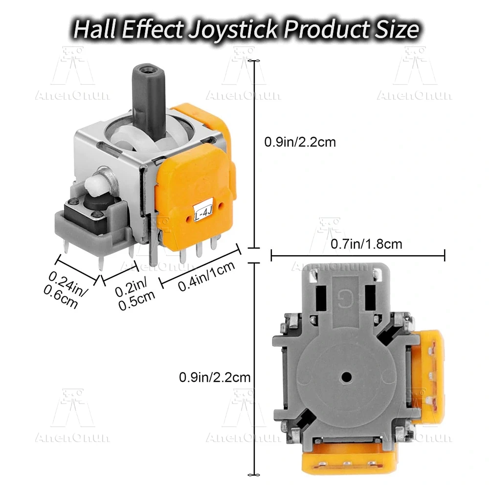 Hall Effect Joystick for PS5 Controller V4.0 New Version No-Drift Gamepad Thumb Stick 3D Analog Sensor Upgrade Replacement Kit