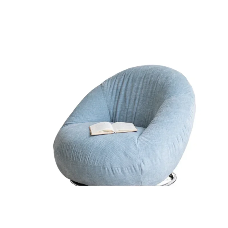 

Bubble rotating fabric single sofa chair lazy living room bedroom small apartment