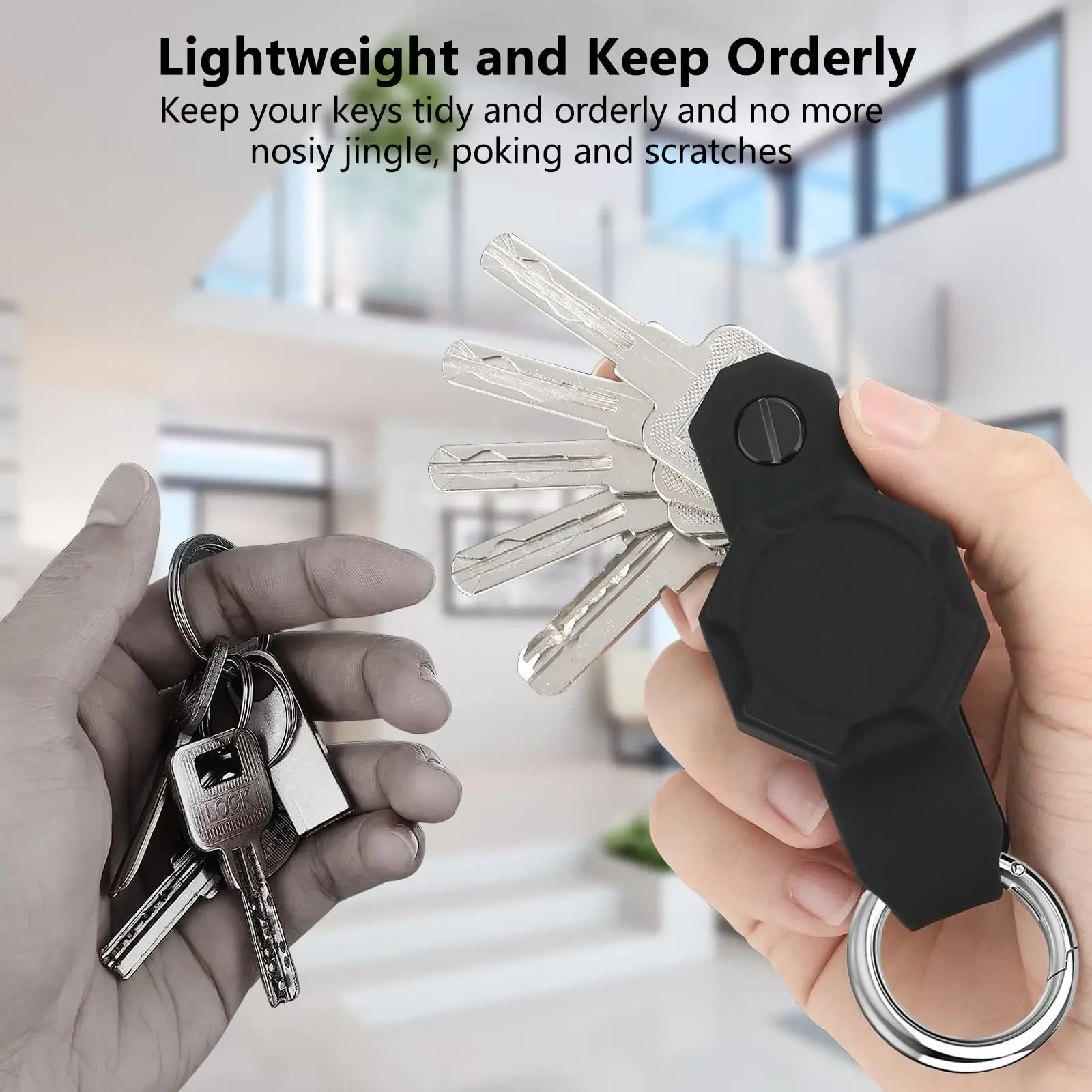 Dla Apple Airtag motocykl brelok do kluczyków samochodowych silikonowe etui wodoodporne narzędzie wielofunkcyjne męskie akcesoria do majsterkowania breloki do kluczy organizator Anti-lost — zdjęcie 4