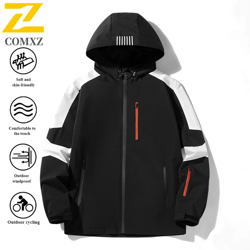 

EiAO Jacket Couple's Lightweight Windproof Waterproof Single-Layer Outdoor Coat for Hiking Camping Fishing All-Season Wear 2025