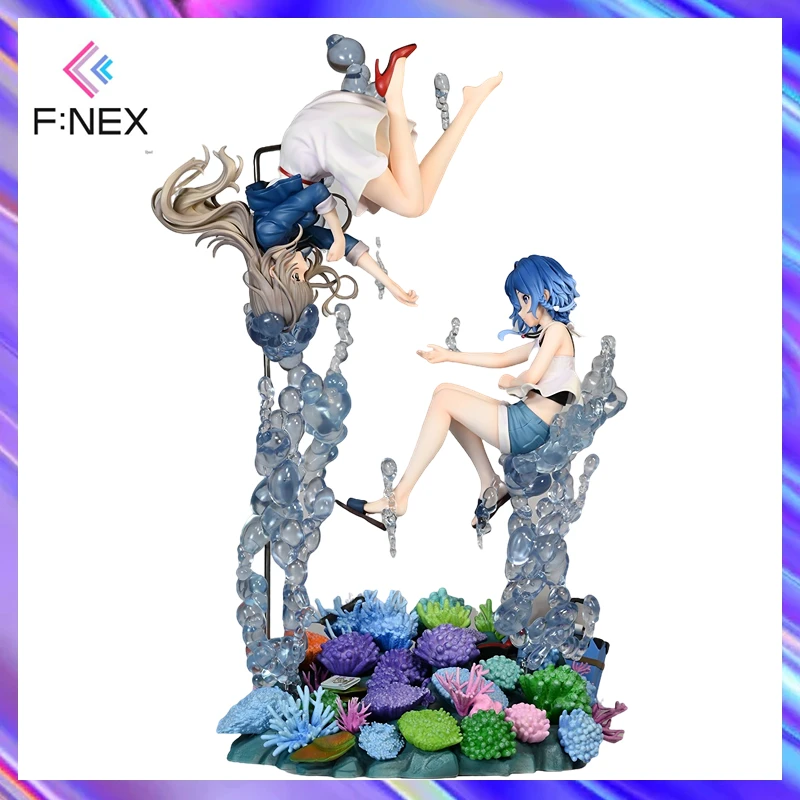 В наличии: F:NEX Фигурки-модели 1/7 Shirasa's Aquarium Misaki Yuki & Miyazawa Fuuka, коллекционные игрушки, подарки, украшения