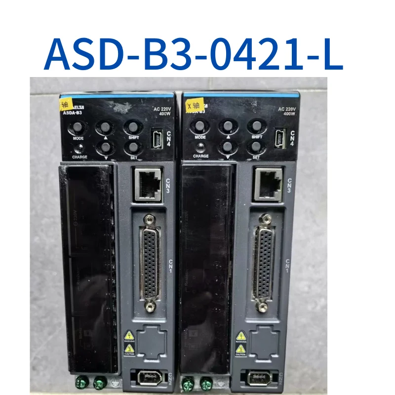 

Second hand servo drive 400W ASD-B3-0421-L fast shipping