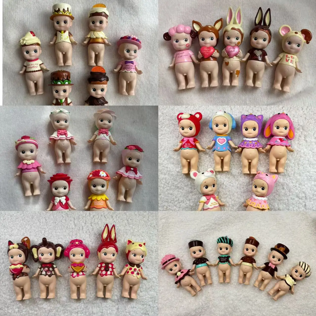 

Sonny Angel Mini Figure Valentine's Day limit Series Sold as a set No box No bag Blind Box