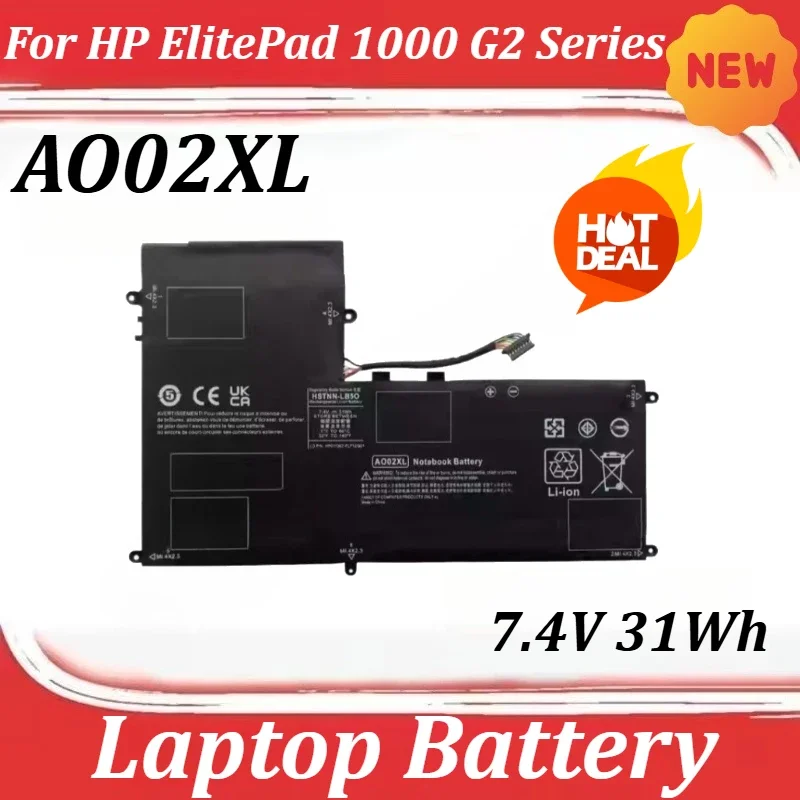 SWZY AO02XL 7.4V 31Wh HSTNN-C75C HSTNN-IB5O 728250-121 728558-005 Laptop Battery for HP ElitePad 1000 G2 Series