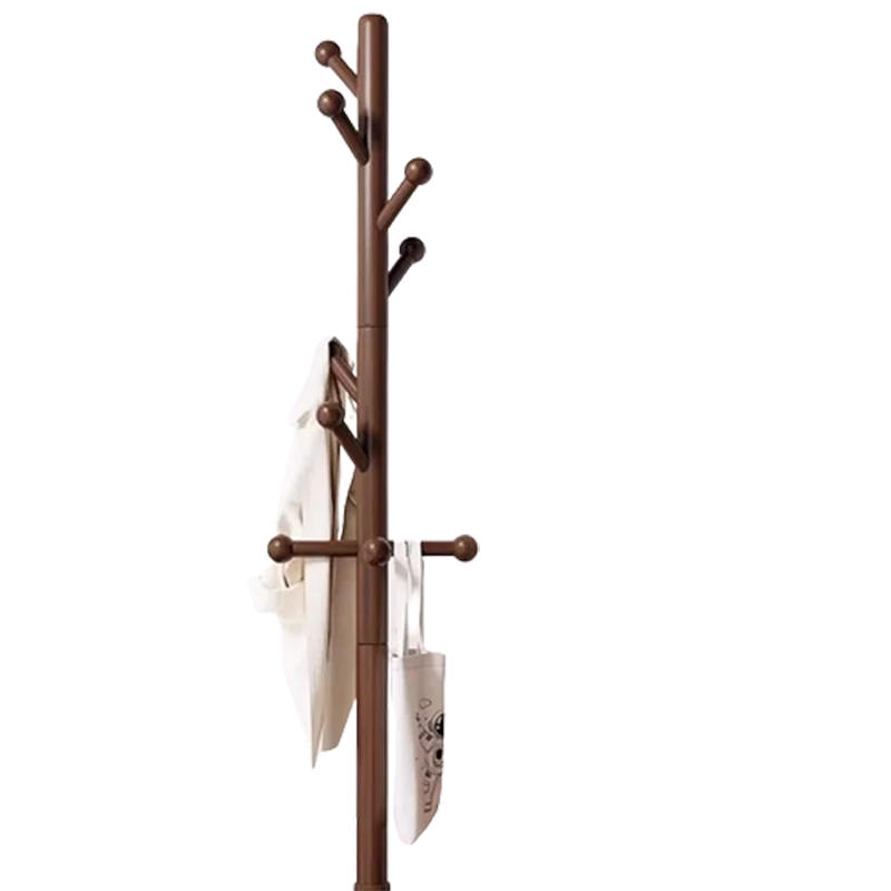 Perchero de madera maciza Para ropa de dormitorio, estantes estéticos Vintage Para exteriores, perchero nórdico moderno Para Casa, muebles Para el hogar