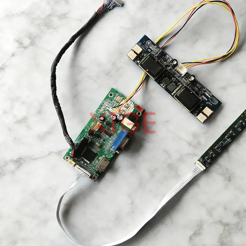 Monitor Controller Drive Board Fit LTM190EP LTM190EX LTM190E4 LTM190E1 HDMI+VGA 4-CCFL 1280*1024 1280x1024 LVDS 30-Pins DIY Kit