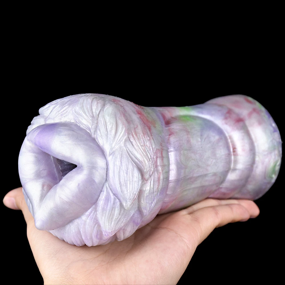 GEEBA Fantastic Beasts Horse Aircraft Cup Realistic Vagina Pocket Pussy Sex Toys Soft Silicone Male Masturbaters For Man Adults