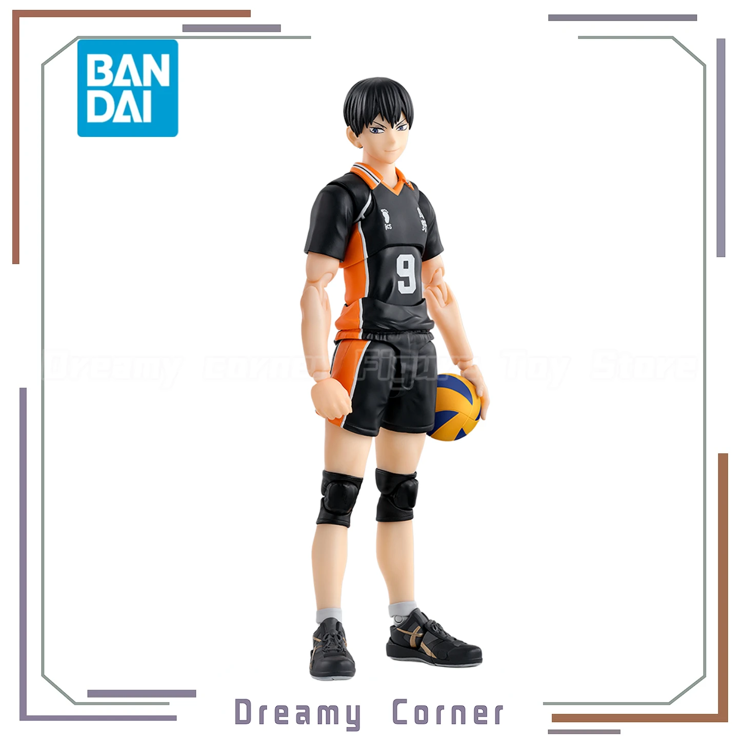 

【In Stock】Original BANDAI SPIRITS S.H.Figuarts Haikyuu Tobio Kageyama Action Figure Ornament Model Toy