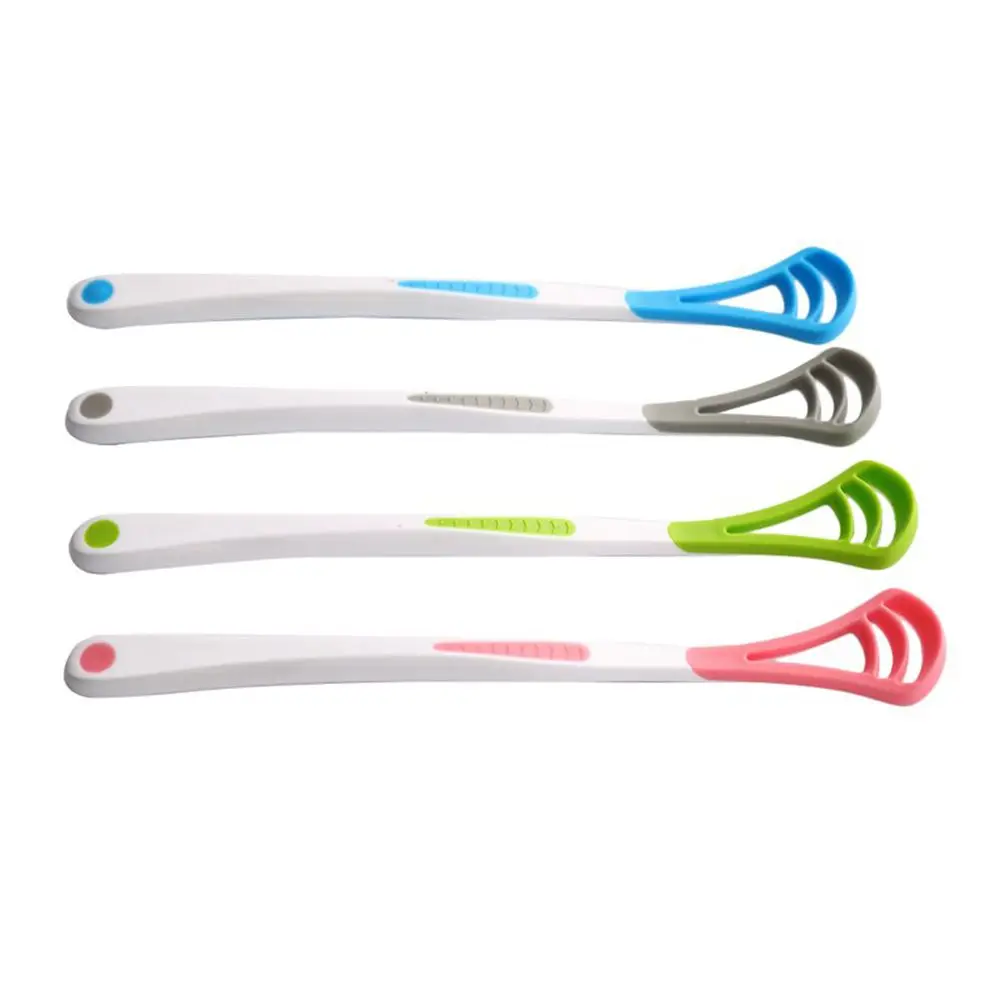 Reusable Oral Hygiene Tools Remove Bad Breath Oral Cleaning Tongue Cleaner Tongue Scraper Tongue Brush Toothbrush