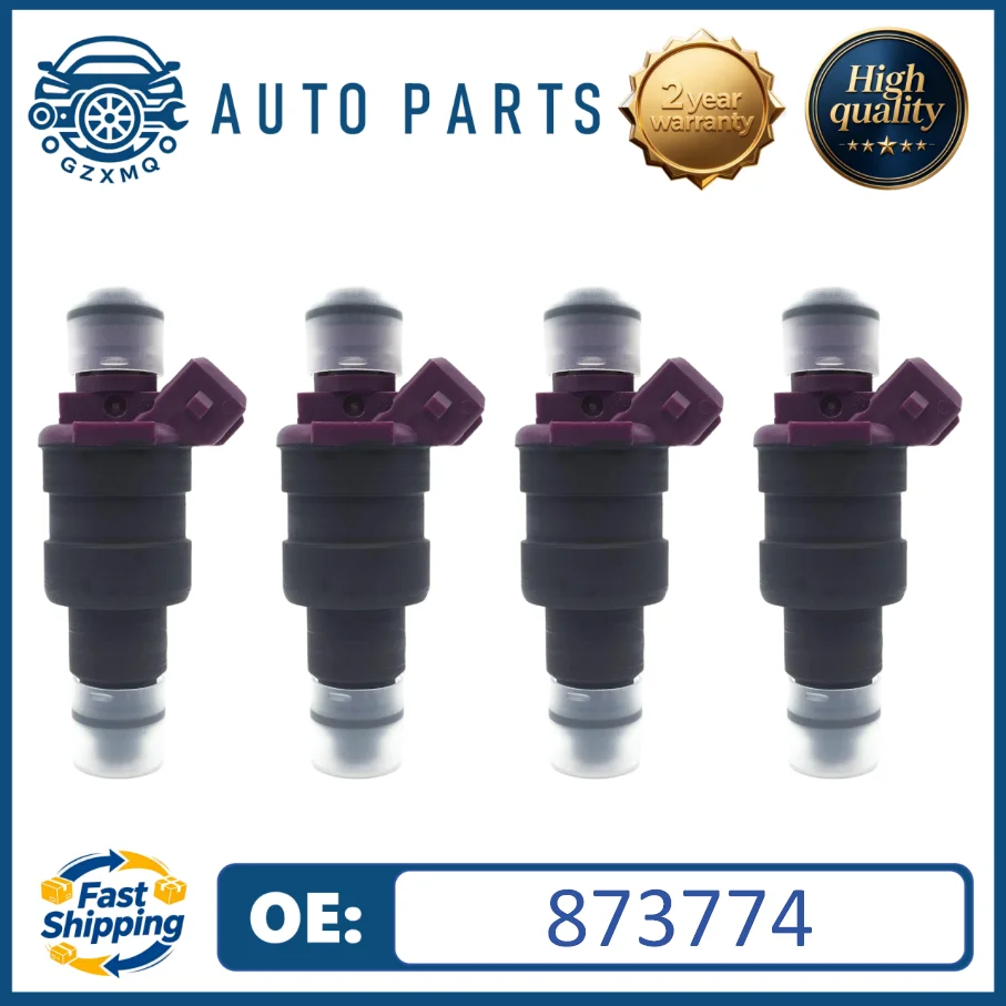 873774 High quality 4pcs Fuel Injectors For Renault Clio Kangoo Twingo Megane 1.6 8V