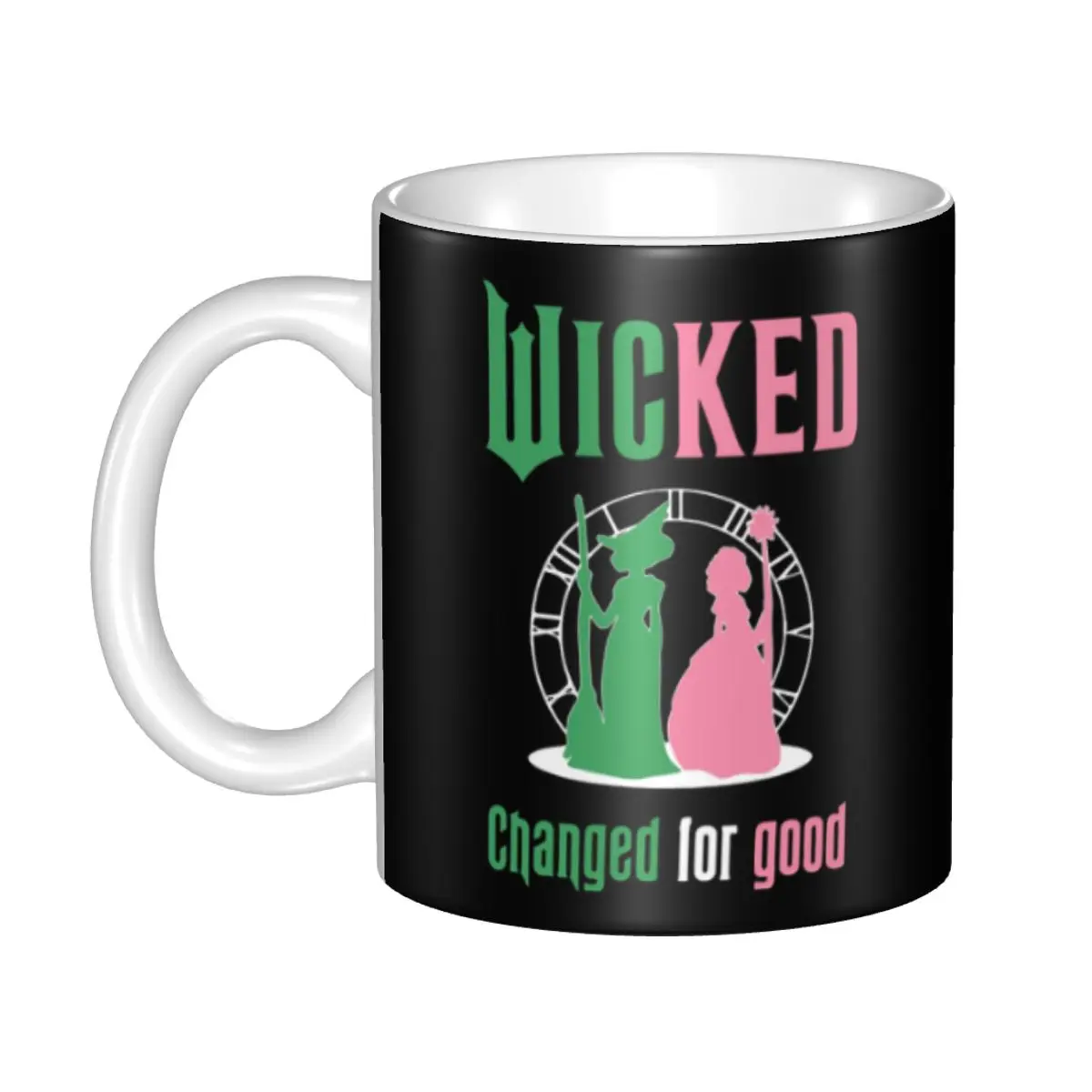 Custom DIY Wickeds Musical Movie Ceramic Mug Customized Coffee Cup Creative Gift