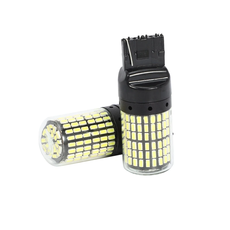 8Pcs Super Bright Canbus T20 7440 W21W Reverse Light Turn Signal Light Error Free No Hyper Flash T20 7440 LED Bulbs