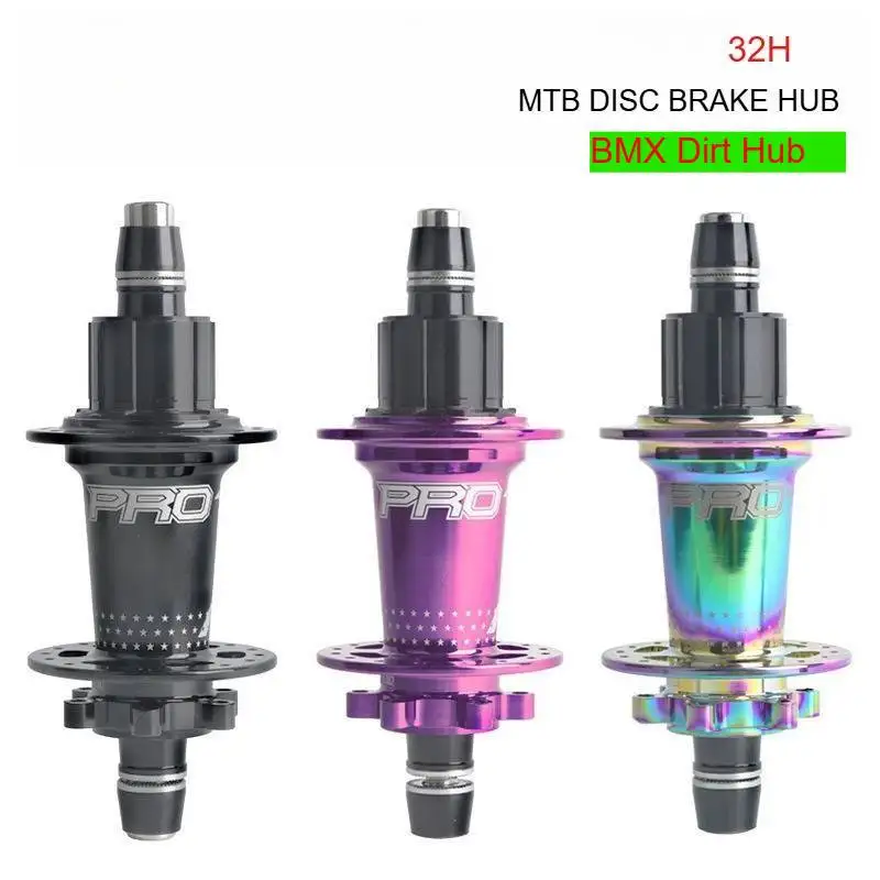 

Ступица BMX Dirt/Street SS — 6-спицевый замок на 120 щелчков, алюминиевый корпус, стальная ось (F15x100/R10x135), 32 отверстия, Blk/Pur/Rainbow