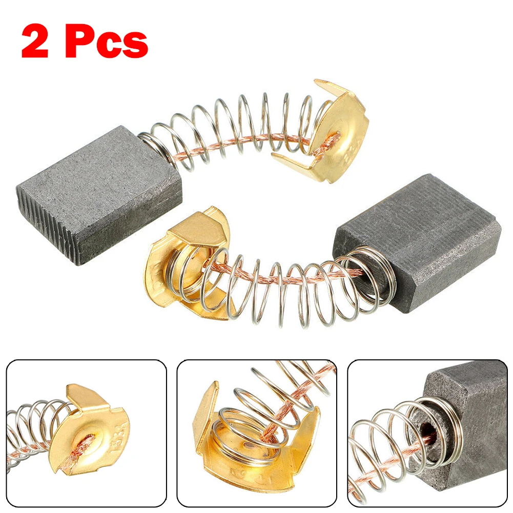 Power Tools Carbon Brushes Replacement 16mmx13mmx6mm Accessories Carbon Fittings For Electric Motors Brand New