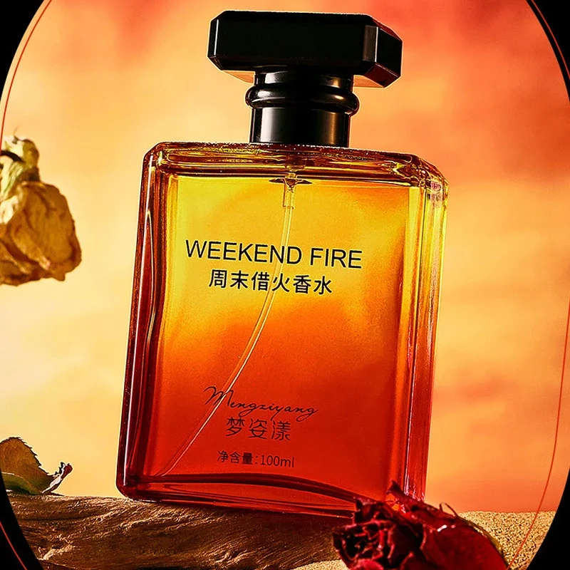 

Weekend Flame Unisex Perfume 100ML - Long-lasting Fresh Floral & Fruity Scent, Natural Niche, Daily & Leisure Use parfum