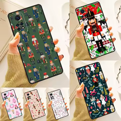 Nutcracker Case For Samsung Galaxy S24 Plus S23 S20 S21FE Lite S22 Ultra Note 20 S8 S9 S10 Phone Coque