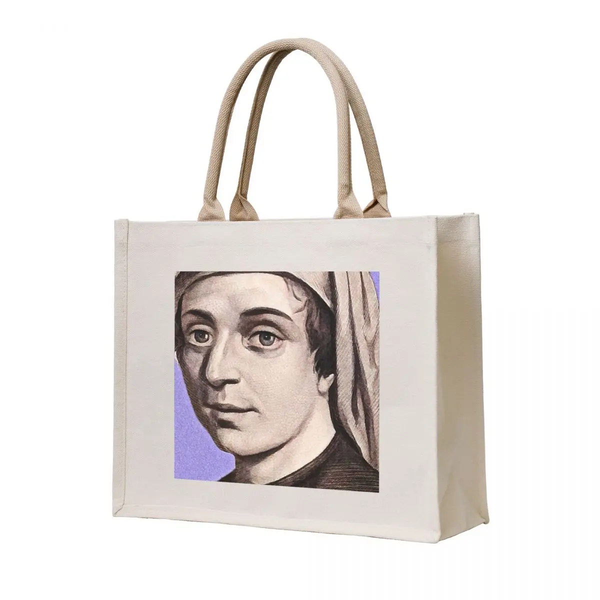 

Italian mathematician Fibonacci illustration Tote Bag Beach bag reusable grocery bags supermarket folding bag